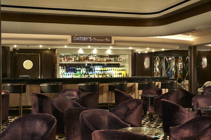 Gatsby´s Champagne Bar - Norwegian Dawn