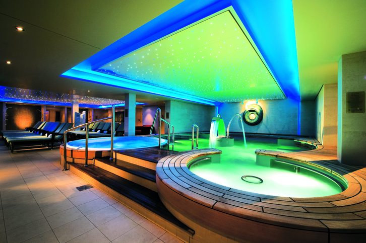 Mandara Spa, vířivky - Norwegian Epic