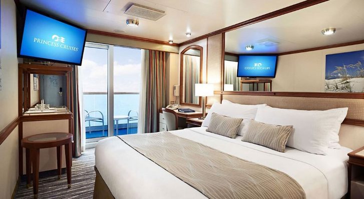 Kajuta s balkonem - Coral Princess