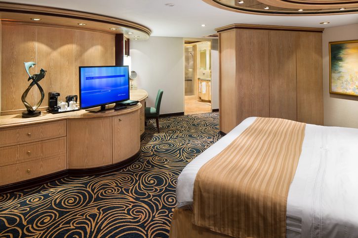 Royal Suite, ložnice - Rhapsody of the Seas