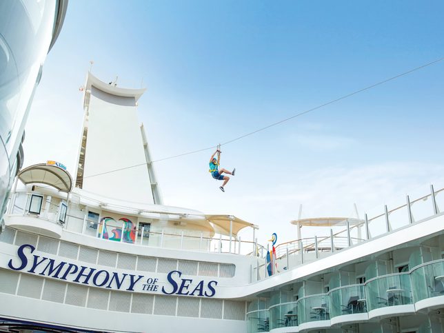 Zip Line - Symphony of the Seas