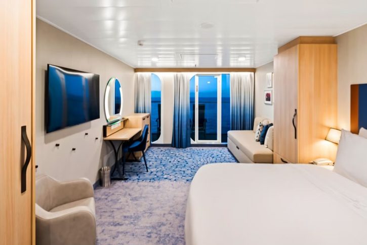 Ultra prostorná kajuta s velkým balkonem (1A) - Utopia of the Seas