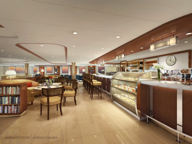Kavárna - Seabourn Encore