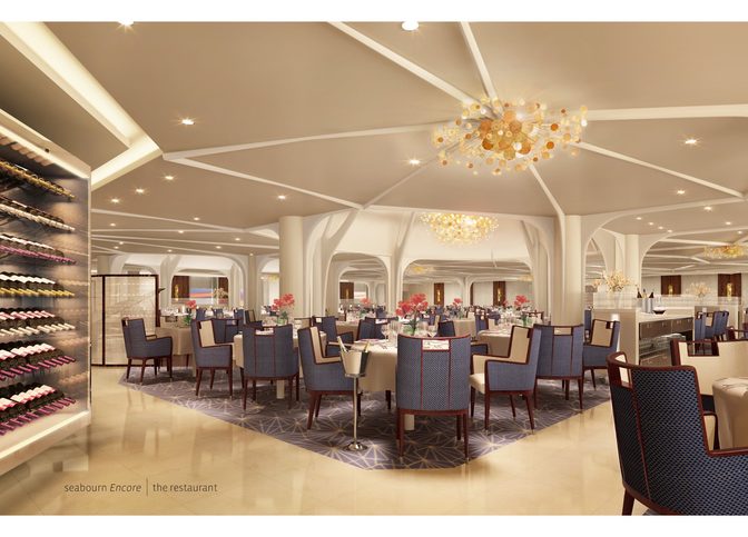 Restaurace - Seabourn Encore