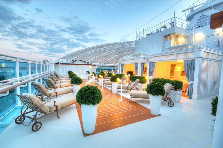 Horní paluba - Royal Princess