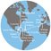 USA, Kajmanské ostrovy, Honduras, Belize, Mexiko, Bahamy, Dominikánská republika, Britské Panenské ostrovy, Svatý Martin, Antigua a Barbuda, Španělsko, Francie, Itálie na lodi Costa Deliziosa