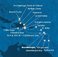 Guadeloupe, Svatý Kryštof a Nevis, Britské Panenské ostrovy, Dominikánská republika, Zámořské území Velké Británie, Svatý Vincenc a Grenadiny, Barbados z Pointe-à-Pitre na lodi Costa Fascinosa