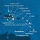 Guadeloupe, Svatý Kryštof a Nevis, Britské Panenské ostrovy, Dominikánská republika, Zámořské území Velké Británie, Martinik, Barbados z Pointe-à-Pitre na lodi Costa Fascinosa