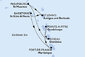 Martinik, Guadeloupe, Dominika, Svatý Martin, Antigua a Barbuda, Svatý Kryštof a Nevis z Fort-de-France na lodi MSC World Asia