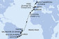 Velká Británie, Španělsko, Portugalsko, Brazílie ze Southamptonu na lodi MSC Meraviglia
