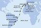 Argentina, Brazílie, Kapverdy, Portugalsko, Maroko, Španělsko z Buenos Aires na lodi MSC Seaview