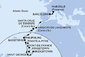 Francie, Španělsko, Svatý Martin, Svatý Kryštof a Nevis, Svatý Vincenc a Grenadiny, Barbados, Grenada, Martinik, Guadeloupe z Marseille na lodi MSC World Europa