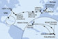 USA, Britské Panenské ostrovy, Svatý Martin, USA - Východní pobřeží, Bermudy, Portugalsko, Španělsko, Francie z Miami na lodi MSC Divina