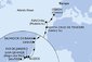 Portugalsko, Španělsko, Brazílie z Lisabonu na lodi MSC Seaside