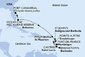 USA, Bahamy, Svatý Martin, Antigua a Barbuda, Martinik, Guadeloupe, Svatá Lucie, Barbados z Port Canaveralu na lodi MSC Seaside
