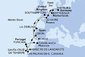 Nizozemsko, Francie, Španělsko, Maroko, Portugalsko, Velká Británie, Německo z Rotterdamu na lodi MSC Euribia