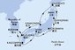 Japonsko, Jižní Korea z Kobe na lodi MSC Bellissima