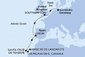 Španělsko, Portugalsko, Velká Británie, Německo z Las Palmas na lodi MSC Euribia
