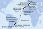 Argentina, Brazílie, Španělsko, Maroko, Francie z Buenos Aires na lodi MSC Fantasia