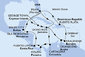 USA, Kajmanské ostrovy, Jamajka, Aruba, Bonaire, Dominikánská republika, Kolumbie, Panama, Kostarika, Honduras, Belize z Miami na lodi MSC Poesia