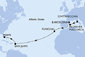 Itálie, Španělsko, Portugalsko, USA z Civitavecchia na lodi MSC Grandiosa