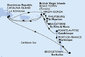Barbados, Martinik, Guadeloupe, Britské Panenské ostrovy, Dominikánská republika, Zámořské území Velké Británie, Svatý Martin, Svatý Kryštof a Nevis z Bridgetownu na lodi MSC Opera