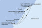 Uruguay, Argentina, Brazílie z Montevidea na lodi MSC Splendida