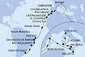 Itálie, Malta, Španělsko, Velká Británie, Maroko, Brazílie, Uruguay z Livorna na lodi MSC Splendida