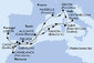 Portugalsko, Španělsko, Itálie, Francie, Maroko, Velká Británie z Lisabonu na lodi MSC Sinfonia