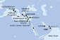 Itálie, Řecko, Turecko, Kypr, Egypt, Omán, Katar z Civitavecchia na lodi MSC World Europa