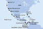 USA, Kolumbie, Panama, Kostarika, Mexiko z Miami na lodi MSC Poesia