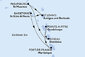 Guadeloupe, Dominika, Svatý Martin, Antigua a Barbuda, Svatý Kryštof a Nevis, Martinik z Pointe-à-Pitre na lodi MSC Meraviglia