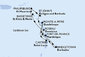 Barbados, Martinik, Guadeloupe, Antigua a Barbuda, Svatý Martin, Svatý Kryštof a Nevis, Dominika, Svatá Lucie z Bridgetownu na lodi MSC Meraviglia