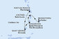 Barbados, Svatá Lucie, Svatý Vincenc a Grenadiny, Grenada, Martinik z Bridgetownu na lodi MSC Virtuosa