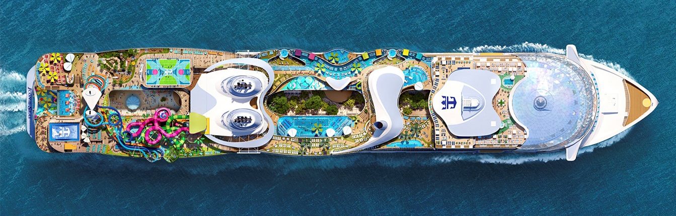 USA, Svatý Martin, Bahamy z Miami na lodi Icon of the Seas