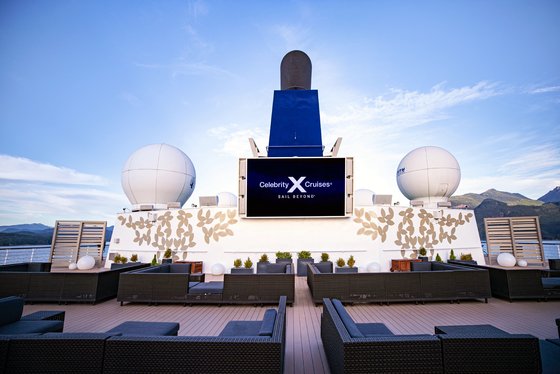 Rooftop Terrace - Celebrity Millennium