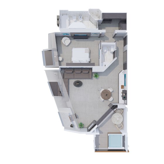Retreat Residence, plánek - Explora I