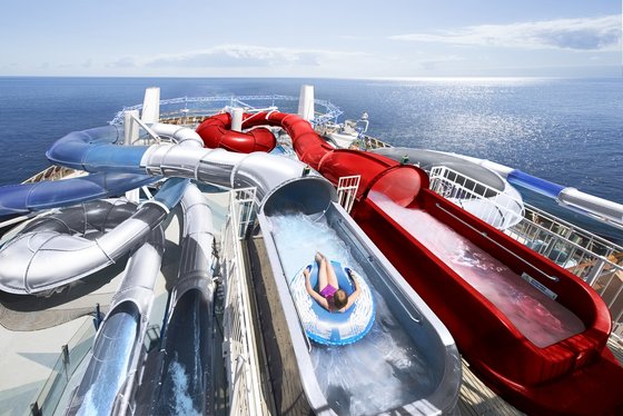 Aquapark, tobogány - MSC Bellissima