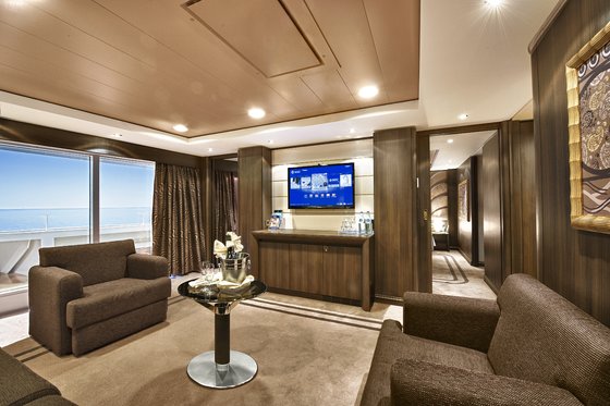 Čtyřlůžkové Apartmá Executive & Family Suite (YC2) - MSC Divina