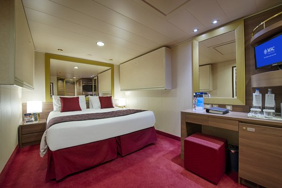 Čtyřlůžková vnitřní kajuta - MSC Divina