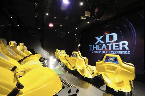 4D kino - MSC Fantasia