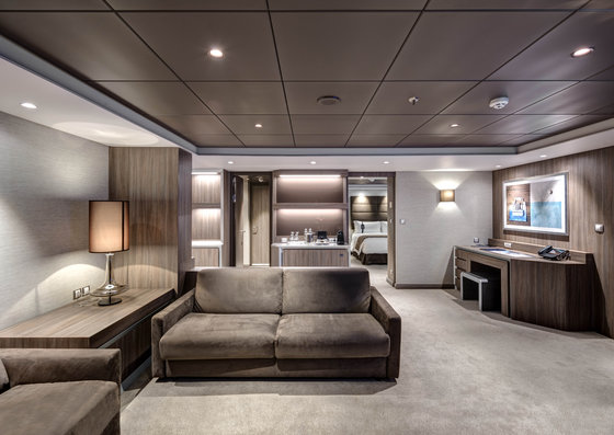 Čtyřlůžkové Rodinné apartmá Yacht Club Executive Suite (YCT) - MSC Meraviglia