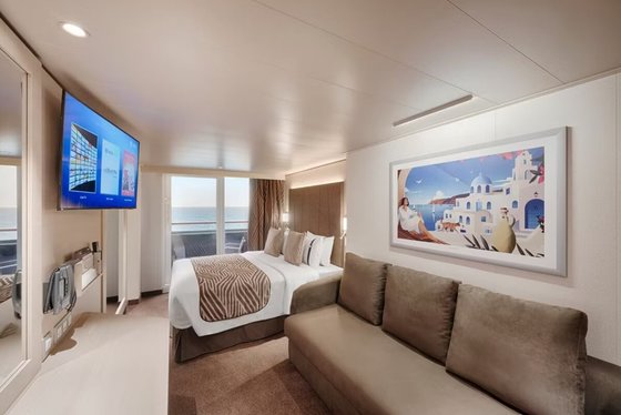 Kajuta Deluxe s balkonem - MSC World America