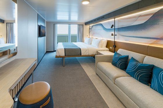 Kajuta s balkonem (B1, B4, BA, BB, BF BX) - Norwegian Aqua