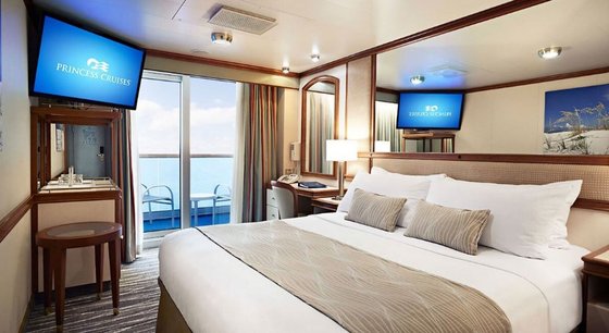 Kajuta s balkonem - Sapphire Princess