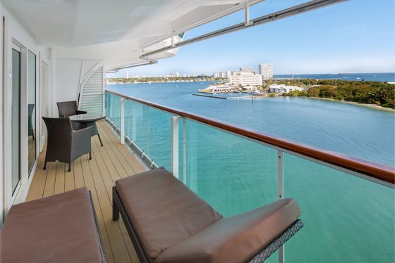 Owner´s Suite, balkon - Serenade of the Seas