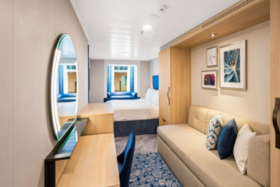 Vnitřní kajuta s výhledem na Central Park (2S) - Utopia of the Seas