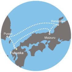 Japonsko na lodi Costa neoRomantica
