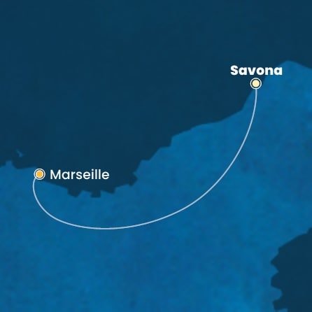 Itálie, Francie ze Savony na lodi Costa Pacifica Itálie, Francie ze Savony na lodi Costa Pacifica