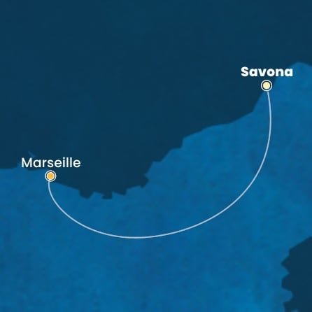 Itálie, Francie ze Savony na lodi Costa Toscana Itálie, Francie ze Savony na lodi Costa Toscana